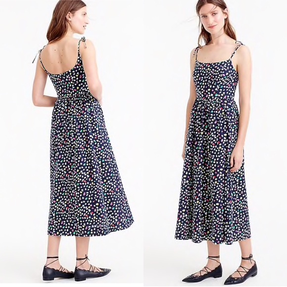 J. Crew Dresses & Skirts - J. Crew Ratti Midi Sundress Happy Cat Print Sz 4